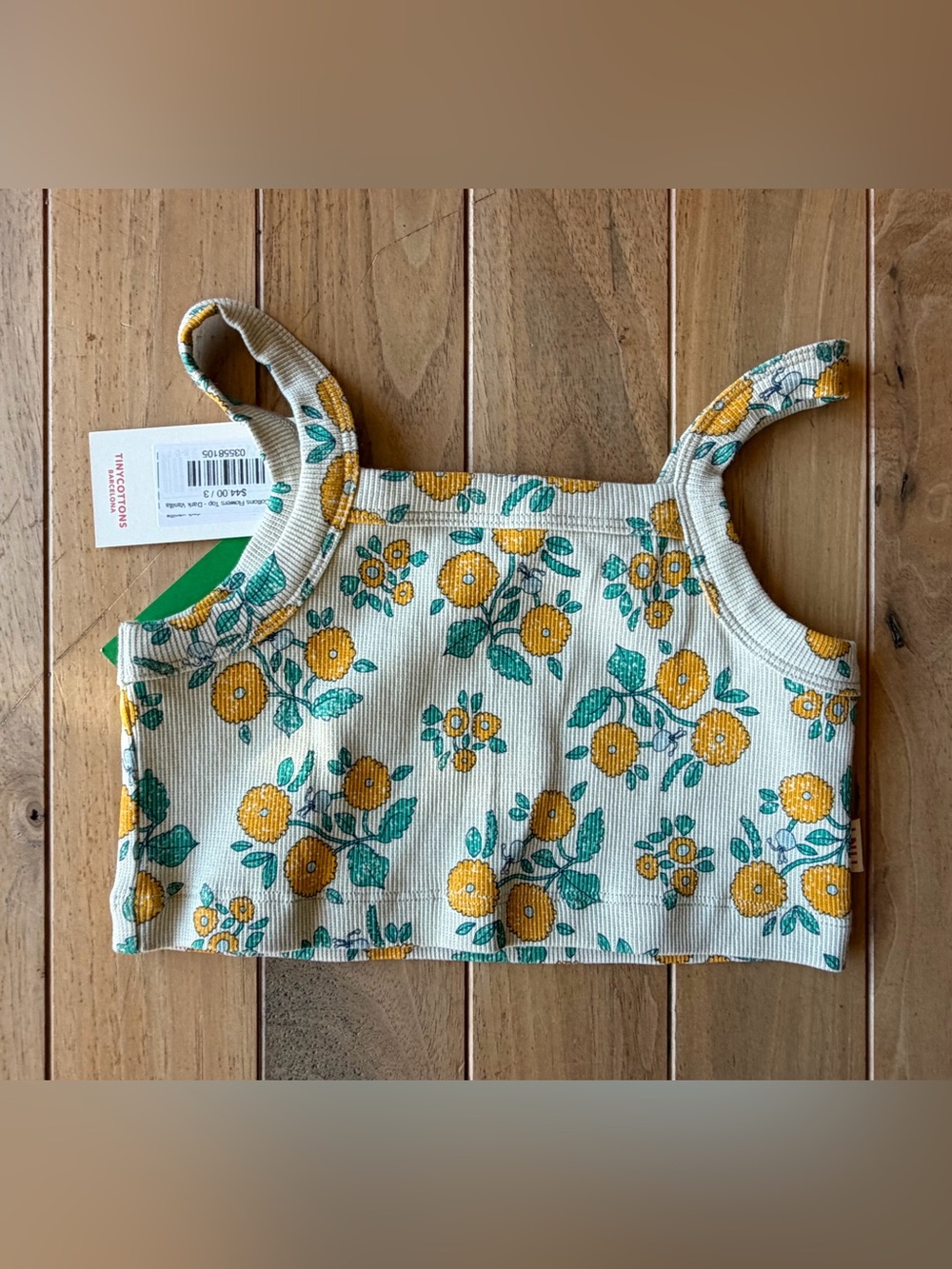 NWT tinyCottons tank 3y